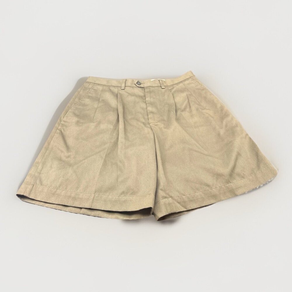 John W Nordstrom Mens Brown Chino Khaki Golf Casual 9” Shorts Sz 35W NWOT